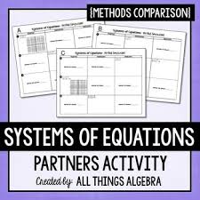 Systems Of Equations All Methods