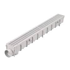 Plastic Channel Drain Kit With Grate