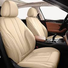 Nappa Leather Car Seat Covers For