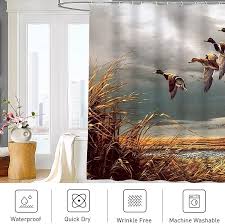 Shower Curtain Polyester Fabric