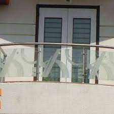 Ss Balcony Glass Railing At Rs 1500
