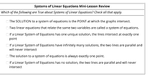 Solution To A System Of Equations