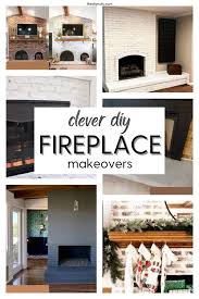 Diy Red Brick Fireplace Makeover Ideas