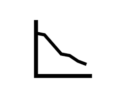 Free Vectors Minimal Line Graph Icon