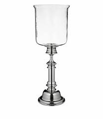 Gloss Cylindrical Hurricane Candle Holders