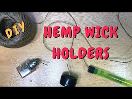 How To Make Diy Hemp Wick Dispensers