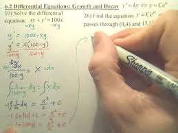 6 2a Diffeial Equations Growth And