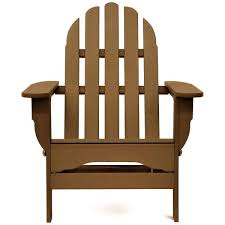 Durogreen Recycled Plastic The Adirondack Chair Brown