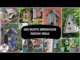 200 Unique Rustic Birdhouse Ideas