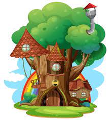 Fairy Tree House Vectors