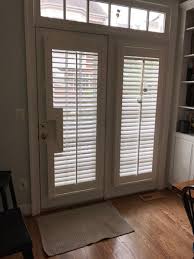 Installing Shutters On Patio Doors