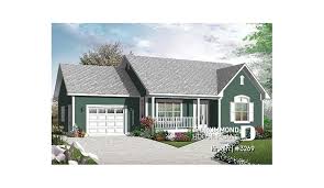 House Plan 2 Bedrooms 1 Bathrooms