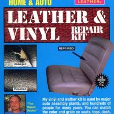 Leather And Vinyl Repair Kit As Seen