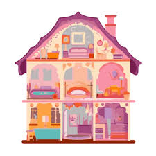 Doll House Png Vector Psd And