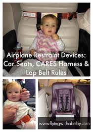 Airplane Restraint Devices Car Seats