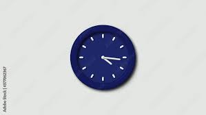 New Counting Down 3d Wall Clock Icon On