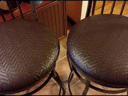 How To Recover Round Bar Stool Seats