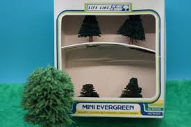 Mini Evergreen Trees By Life Like