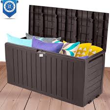 Devoko 32 Gallon Outdoor Resin Deck Box