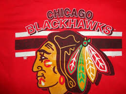Vintage Red Chicago Blackhawks Hockey