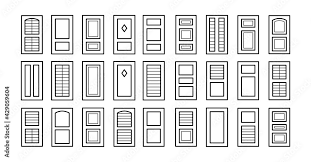 Outdoor Window Wooden Shutters Line