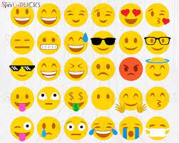 Best Emoji Cutting Files Svg Clip Art