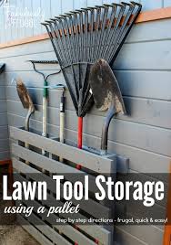Lawn Tools With A Pallet