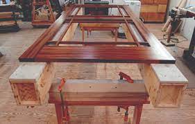 a finish carpenter s set of box beams