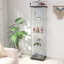 Nifoti 4 Shelf Glass Display Cabinet