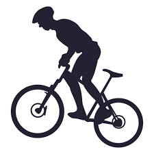 Riding Mountain Bike Png Svg Design