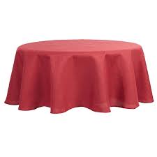 Solid Polyester Tablecloth