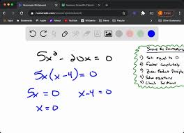 Solved Solve Equation By Factoring 5