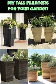 Diy Tall Planters For 20 The Garden