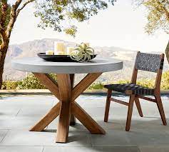 Acacia Round Outdoor Dining Table