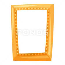 Stylized Ilration Of Picture Frame