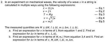 Experiment On Mechanical Waves
