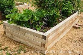 Raised Beds Made Out Of 4x4 Lumber