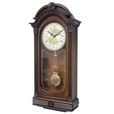 Adina Timber Chiming Wall Clock Cl05h 3596b