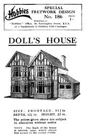 Tudor Dolls House Hobbies No186