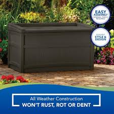 Suncast 50 Gal Resin Deck Box Db5500j