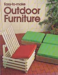 Outdoor Furniture 1979 Sunset Book