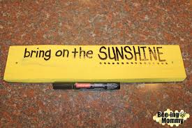 Bring On The Sunshine Wood Sunglass Holder