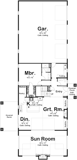 1 5 Story Barndominium Style House Plan