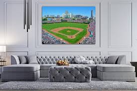 Wrigley Field Chicago Cubs Canvas Wall