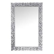 Benjara Silver Sparkling Wall Decor