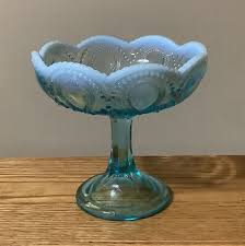 Vintage Central Glass Company Footed