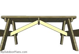 Picnic Shelter Picnic Table Plans