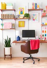Diy Mounted Wall Desk For Two The