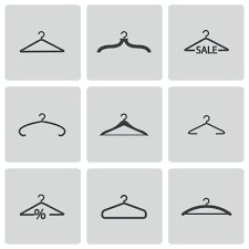 Clothes Hanger Logo Vector Images Over