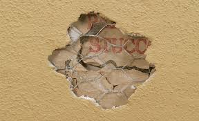 Repair A Hole On A Stucco Surface